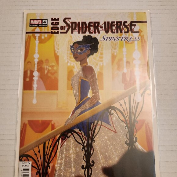 Edge of Spider-Verse #4C (2022) Marvel Comics, 1st Spintress, Bishop Octopus, NM - Picture 13 of 14